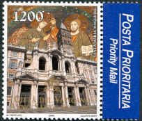 Basilica di Santa Maria Maggiore - Grande Basilica consacrata alla madre di Gesù e di tutti noi, si erge in primo piano rispetto al mosaico absidale dell'incoronazione della Vergine da parte del Figlio. 