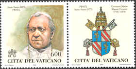 Pio IX - Anno Santo 1875 - Giovanni Maria Mastai Ferretti 1792-1878 