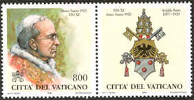 Pio XI - Anno Santo 1925 - Achille Ratti 1857-1939